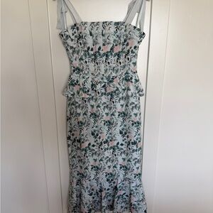 Floral Print Maxi Dress